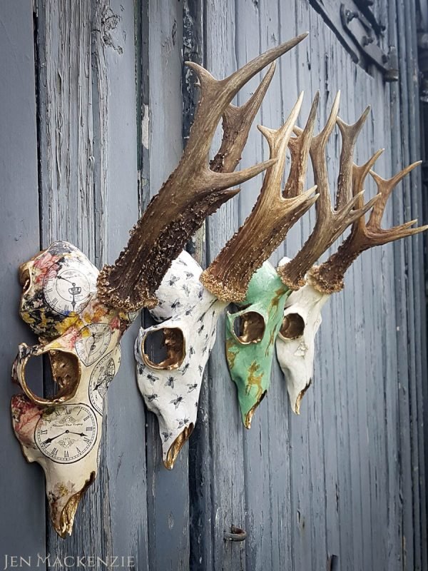 Antler wall art home decor