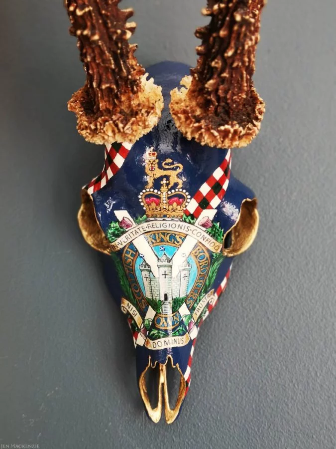 KOSB Cap Badge - Image 4